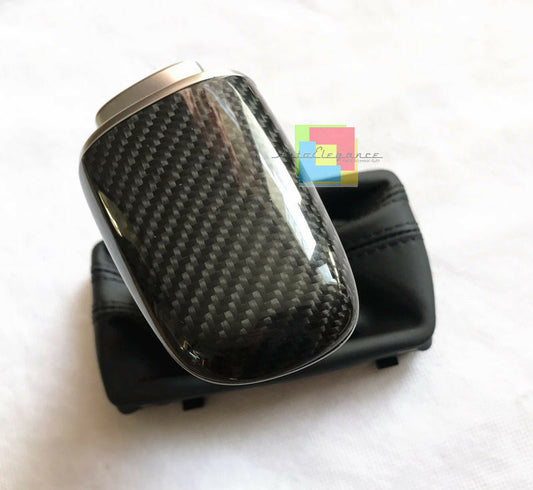 AUDI Q5 2008-2012 POMELLO DEL CAMBIO AUTOMATICO PELLE CARBON LOOK SLINE AUTOELEGANCERICAMBI