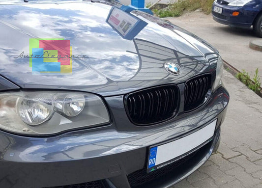 GRIGLIA ANTERIORE DOPPIA FASCIA - BMW SERIE 1 E87 2007-2011 CALANDRA M1