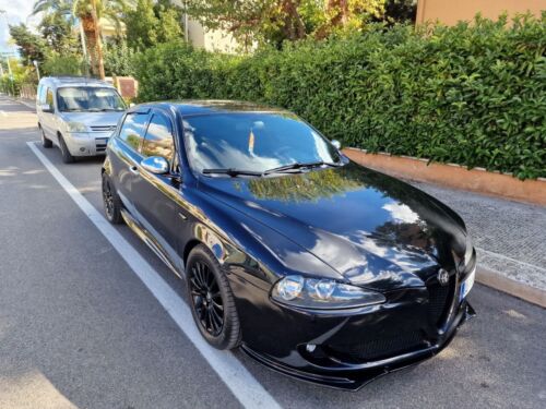 ALFA ROMEO 147 05-10 LIFT SPLITTER SPOILER SOTTO PARAURTI ANTERIORE ABS - NERO - AUTOELEGANCERICAMBI