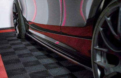 LAME BMW SERIE 1 E87 E81 SPLITTER SOTTO MINIGONNE LATERALI SOTTOPORTA SPORTIVI