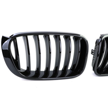 Griglia radiatore sportiva Performance Black Gloss adatta per BMW X3 F25 X4 F26 dal 14