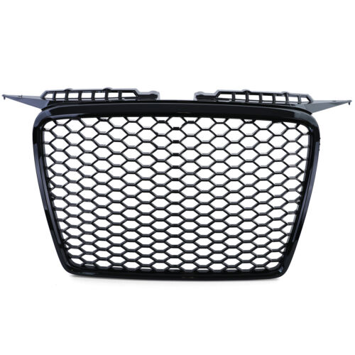 Gloss Black Honeycomb Grille Sports Radiator Grille Suitable for Audi A3 8P 05-08