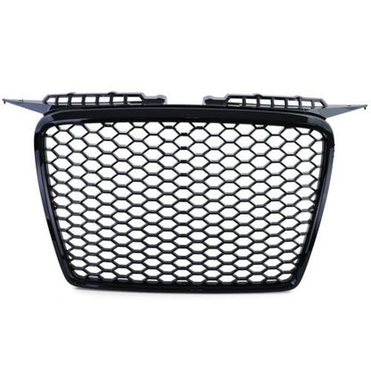 Gloss Black Honeycomb Grille Sports Radiator Grille Suitable for Audi A3 8P 05-08