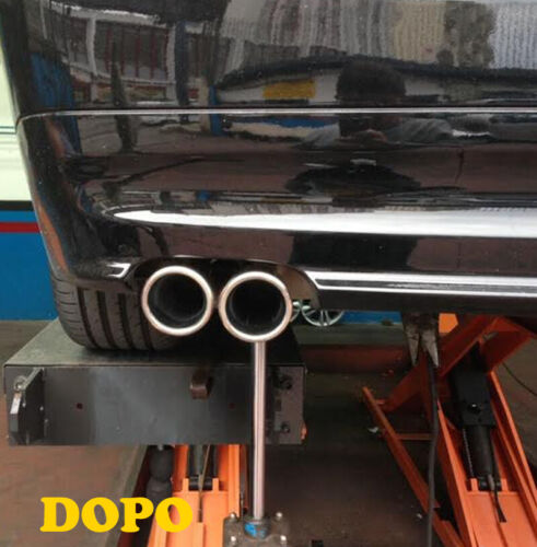 BMW SERIE 1 F20 F21 TERMINALI DI SCARICO CROMATI INOX DOPPIO USCITA INOX - AUTOELEGANCERICAMBI