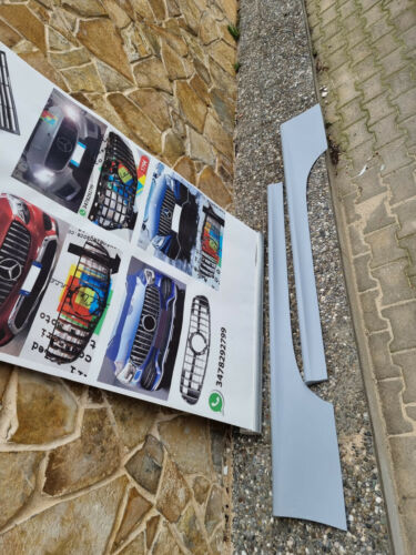 MINIGONNE LATERALI SOTTO PORTA SPORTIVI PER FIAT 500 LOOK TUNING VRT