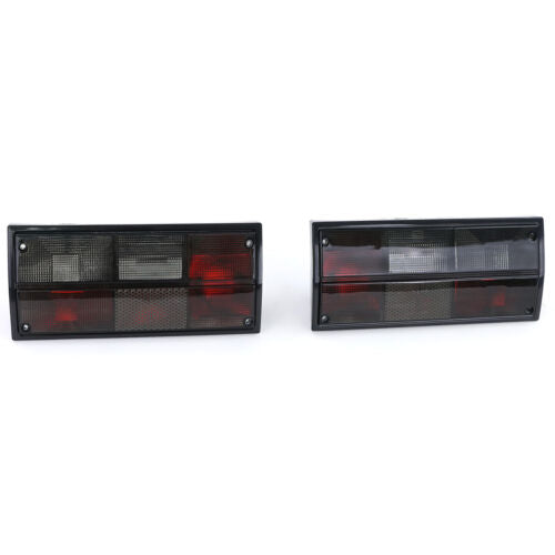 Coppia fanali posteriori nero fumè per VW Bus Box Transporter T3 79-92 AUTOELEGANCERICAMBI