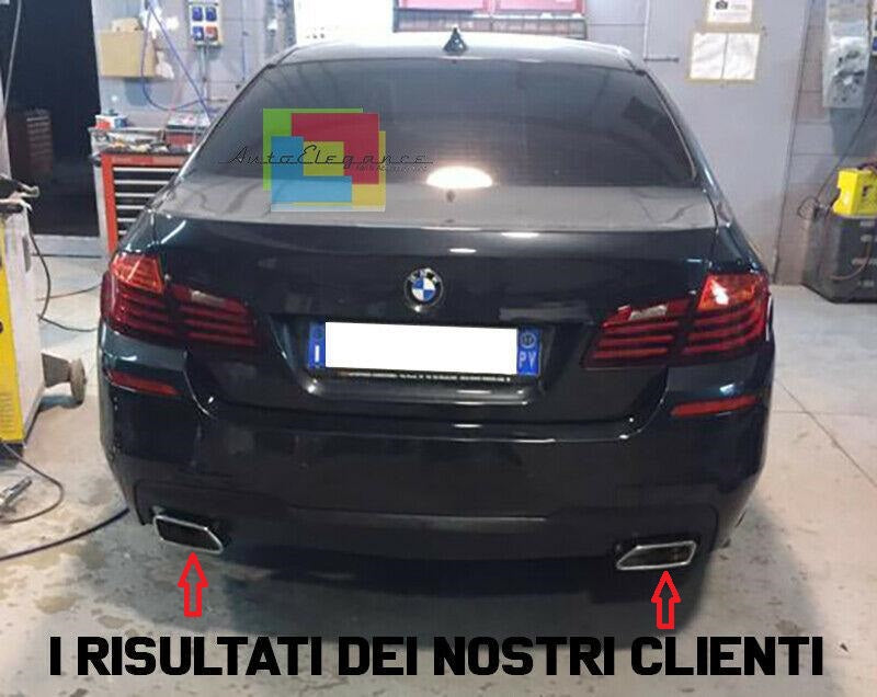 TERMINALI OVALI BMW SERIE 5 F10 F11 2011-2017