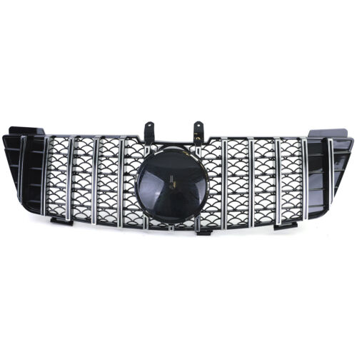 Gloss Black Chrome Sport Grille for Mercedes M-Class ML W164 05-08 