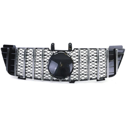 Gloss Black Chrome Sport Grille for Mercedes M-Class ML W164 05-08 