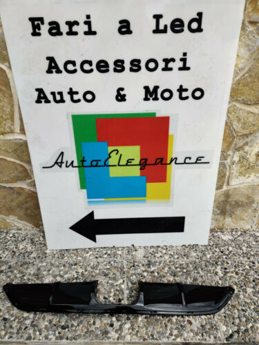 SMART FORTWO 451 2012-2015 REAR DIFFUSER SPOILER GLOSS BLACK .-.