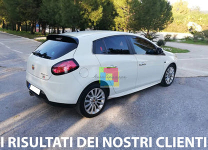 SIDE SKIRTS FIAT BRAVO II SPOILER UNDER DOOR SPORT LOOK IN ABS ..- 