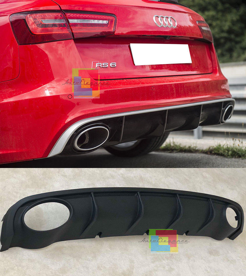 SOTTO PARAURTI PER AUDI A6 4G 2010-2014 AVANT BERLINA DIFFUSORE DESIGN RS6