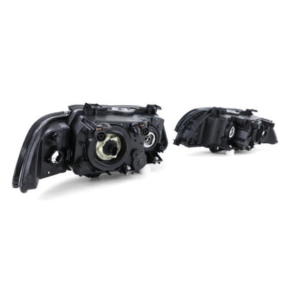 Headlights with white indicators right + left suitable for BMW 5 Series E39 95-00 