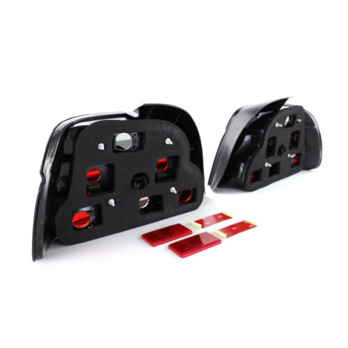 Red Black Clear Glass Rear Lights For BMW 5 Series E39 Sedan 95-00 