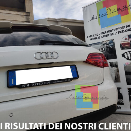AUDI A4 B8 8K AVANT 2008-2014 SPOILER SUL TETTO LOOK RS4 ALETTONE POSTERIORE AUTOELEGANCERICAMBI