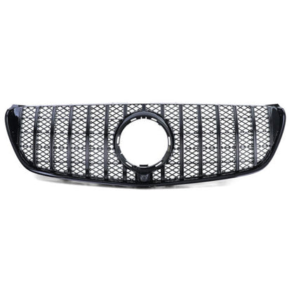 Gloss Black Sports Grille for Mercedes V-Class W447 Pre-Facelift 14-19 