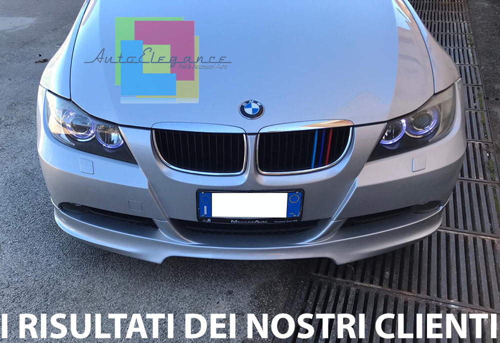 SPOILER HARTGE LOOK SOTTO PARAURTI ANTERIORE BMW SERIE 3 E90 E91 2004-2008
