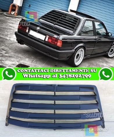 BMW SERIE 3  E30 1982-1992  SPOILER LUNOTTO POSTERIORE M AUTOELEGANCERICAMBI