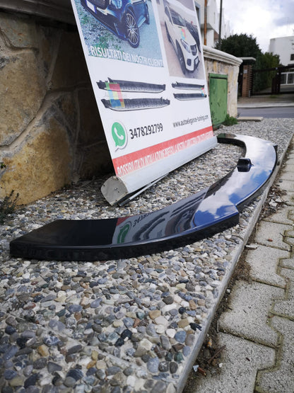 BMW SERIE 3 F30 F31 M SPLITTER SOTTO PARAURTI ANTERIORE NERO M SPORT 0069 AUTOELEGANCERICAMBI