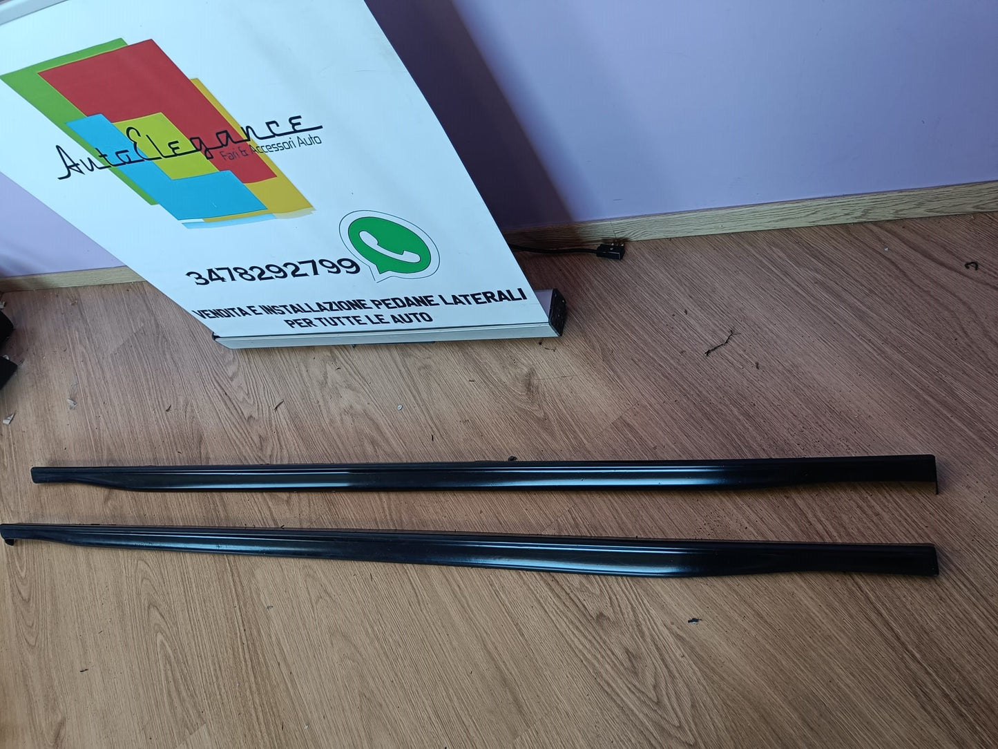 SIDE SKIRTS UNDER DOOR FOR VW GOLF 8 VIII 2019+ DESIGN GTI LOOK ABS 0264