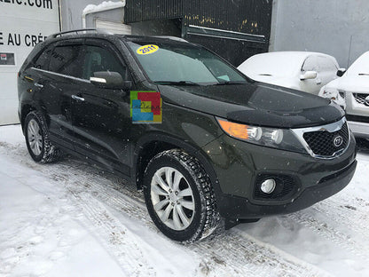 CORNICE FINESTRINI CROMATA KIA SORENTO 2010-2017 ADESIVA 3M ACCIAIO AUTOELEGANCERICAMBI