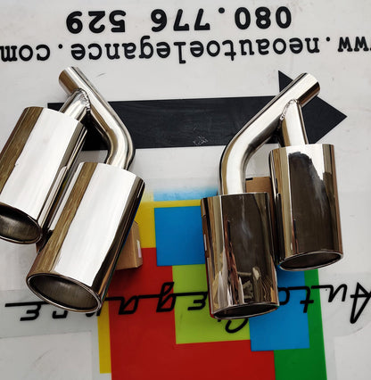MERCEDES G-CLASS W463 1998-2015 AMG EXHAUST PIPE STAINLESS STEEL CHROME