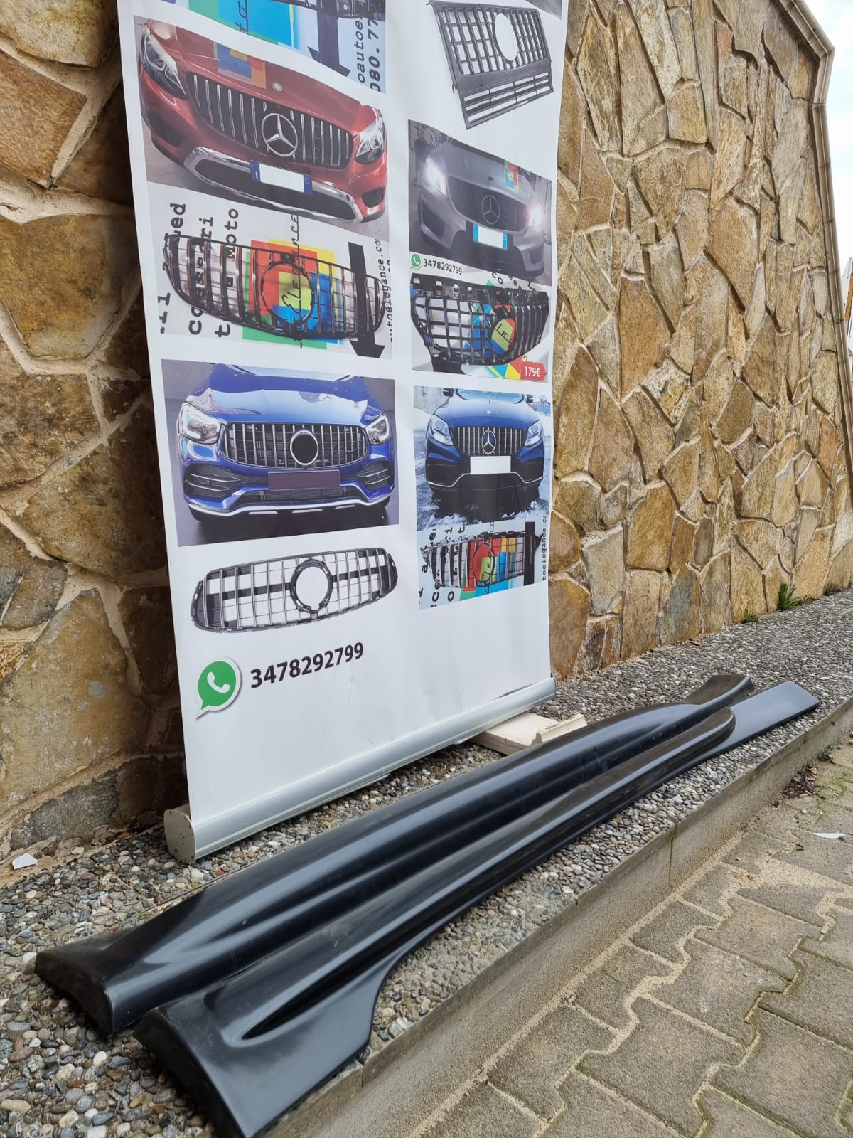 SIDE SKIRTS FOR OPEL INSIGNIA WITH SPOILER UNDER DOOR SPORT ABS OPC