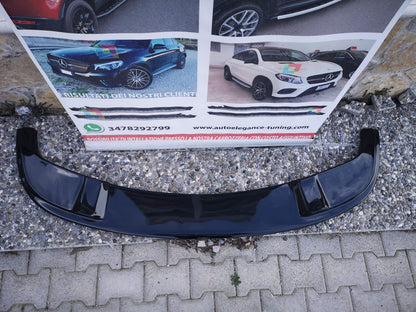 UNDER BUMPER BMW 5 SERIES E60 E61 M TECH FRONT SPLITTER ABS BLACK 0058