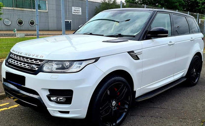 PEDANE LATERALI RANGE ROVER SPORT 2013+ SOTTOPORTA IN ALLUMINIO / ABS