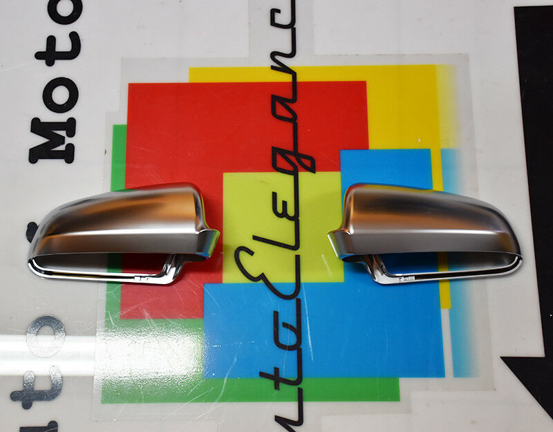 AUDI A6 4F C6 04-08 COPERTURE SATINATE SPECCHI - CALOTTE SPECCHIETTI SLINE S6 AUTOELEGANCERICAMBI