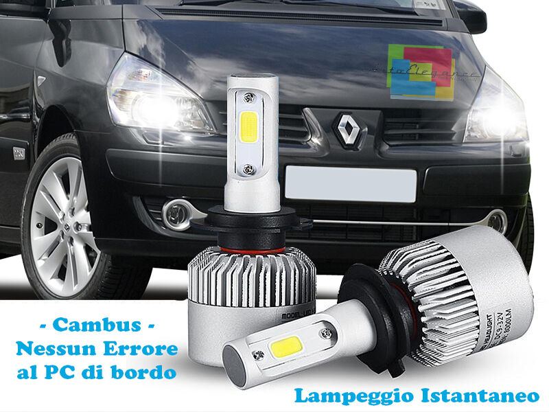 LED LOW BEAM LAMPS RENAULT ESPACE 2003-2013 INSTANT 6000K CREE