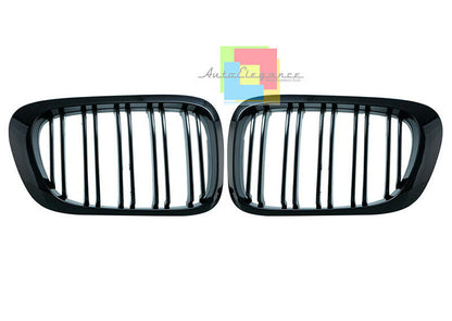 GRIGLIE ANTERIORI DOPPIA FASCIA M MASCHERINE BMW SERIE 3 E46 98-01 BERLINA SW