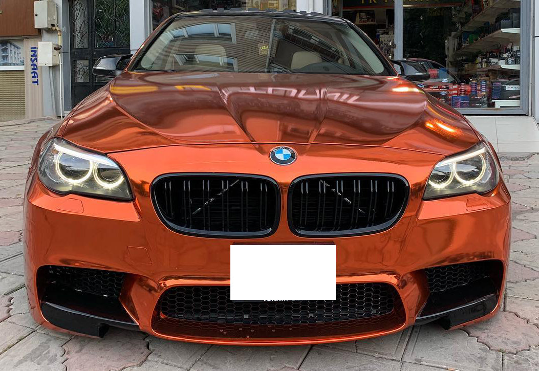 BMW SERIE 5 F10 F11 2009-2014 CALOTTE ADESIVE SPECCHI SPECCHIETTI RETROVISORI NERO LUCIDO AUTOELEGANCERICAMBI