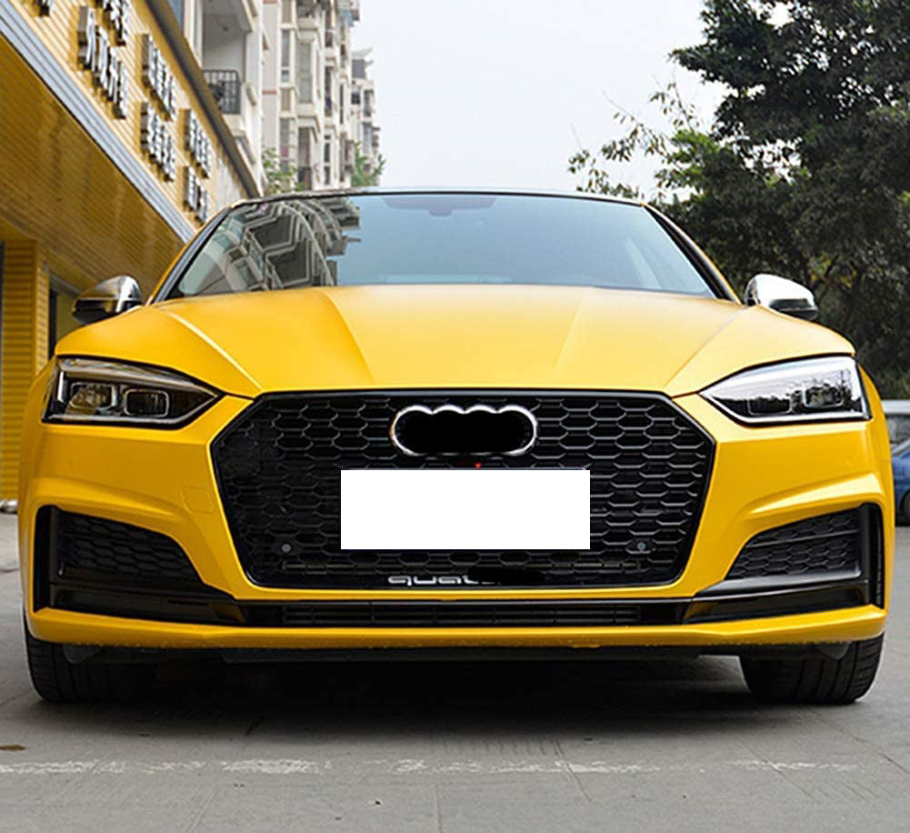 AUDI A5 2016+ GRIGLIA ANTERIORI NIDO D'APE NERA RS5 CALANDRA SPORTIVA AUTOELEGANCERICAMBI
