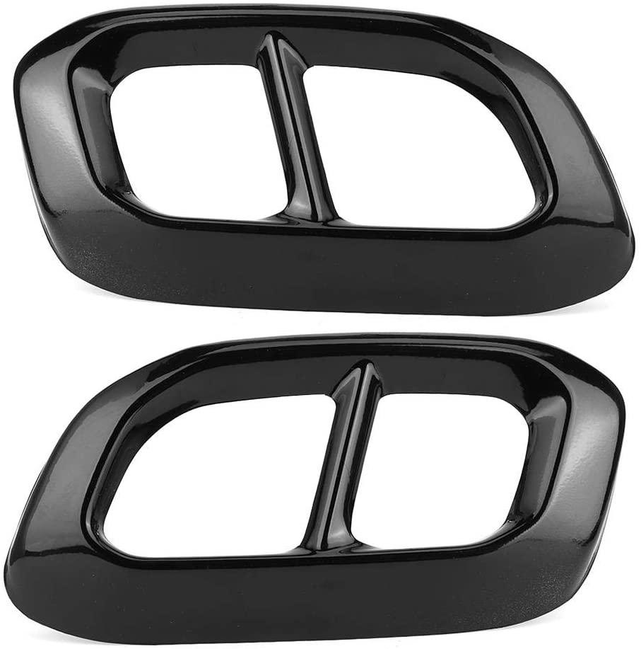MERCEDES GLC GLE GLS W167 X253 X167 BLACK MUFFLER COVER
