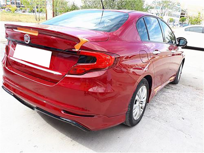 FIAT TIPO BERLINA 2014+ SOTTO PARAURTI POSTERIORE DIFFUSORE ABS