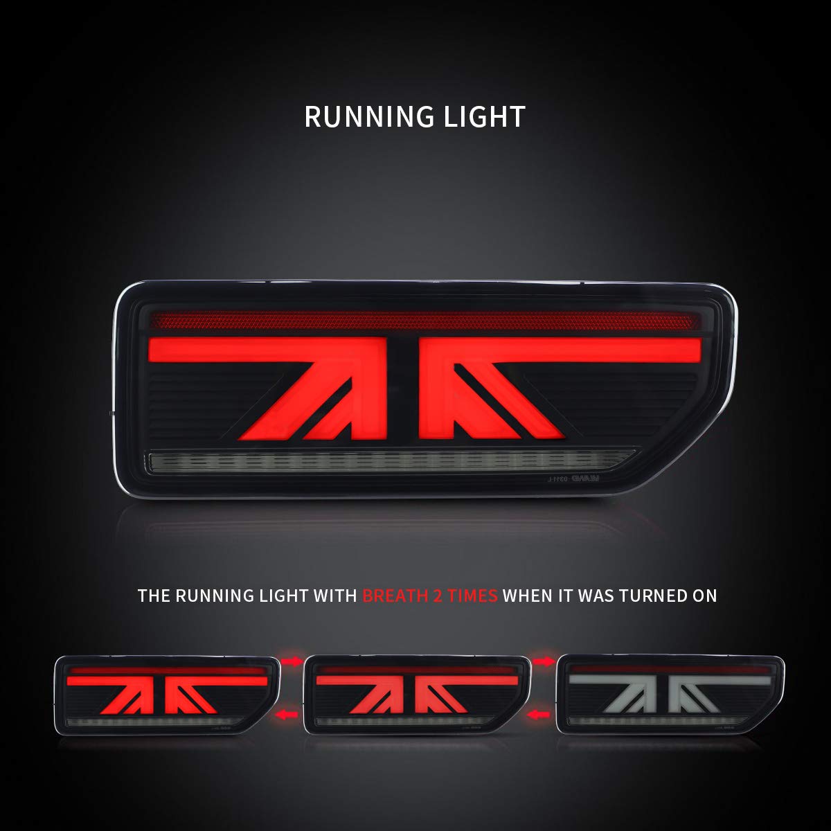 SUZUKI JIMNY 2018+ SMOKED REAR LIGHTS DYNAMIC LED INDICATOR FULL LED HEADLIGHTS