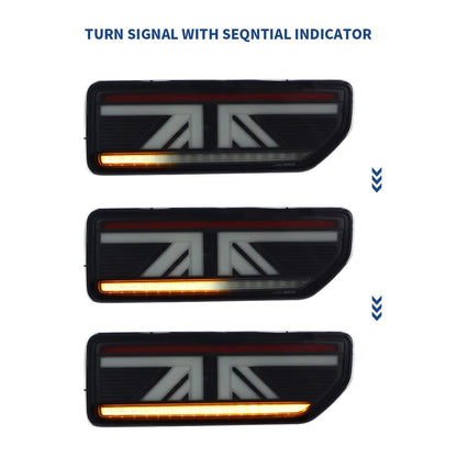 SUZUKI JIMNY 2018+ SMOKED REAR LIGHTS DYNAMIC LED INDICATOR FULL LED HEADLIGHTS