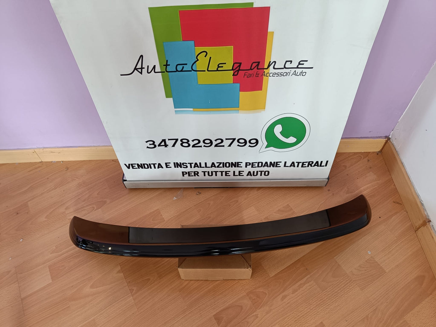 VW BEETLE 5C5 2011-2018 REAR HOOD SPOILER R LINE GLOSS BLACK 0284
