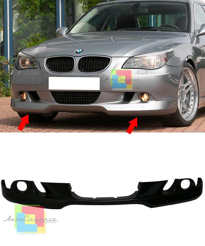 SPOILER SOTTO PARAURTI ANTERIORE BMW SERIE 5 E60 E61 2003-2007 DESIGN SPORTIVO -