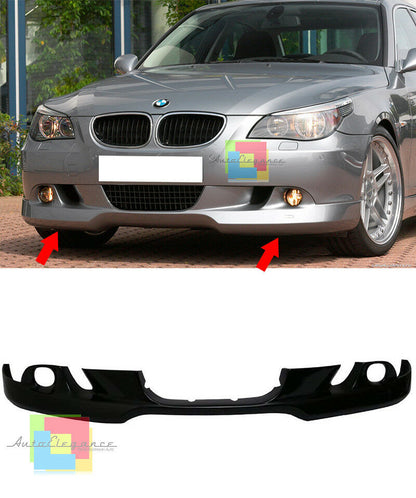 SPOILER SOTTO PARAURTI ANTERIORE BMW SERIE 5 E60 E61 2003-2007 DESIGN SPORTIVO -