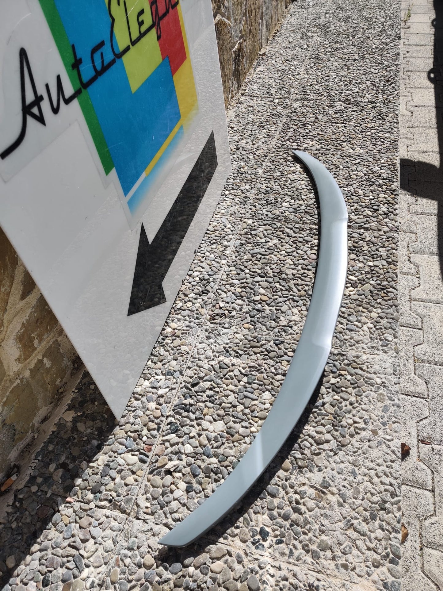 BMW SERIE 4 F36 GRAN COUPE 2014+ SPOILER POSTERIORE COFANO ABS / PLASTIC LOOK M4 AUTOELEGANCERICAMBI