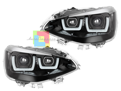 OSRAM BMW 1 SERIES F20 F21 2011-2015 ANGEL EYES WHITE LED HEADLIGHTS