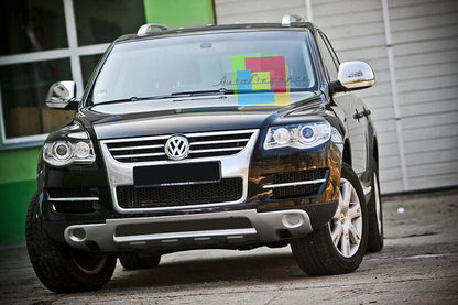 UNDER BUMPER SPOILER VW TOUAREG 7L 06-10 LIFT FRONT PROTECTION -.-