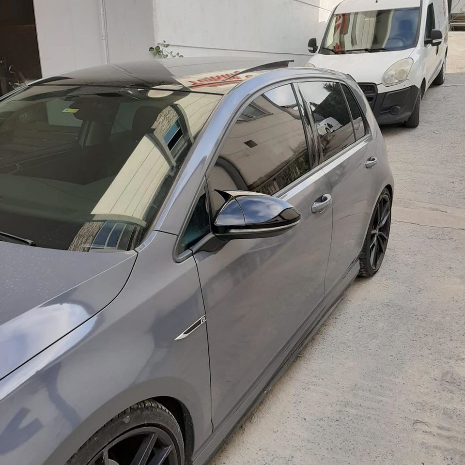 Calotta Specchietto Retrovisore Per VW Golf MK7 | Nero Lucido, Sinistra/destra, Compatibile 2013-2020 - Foto 5