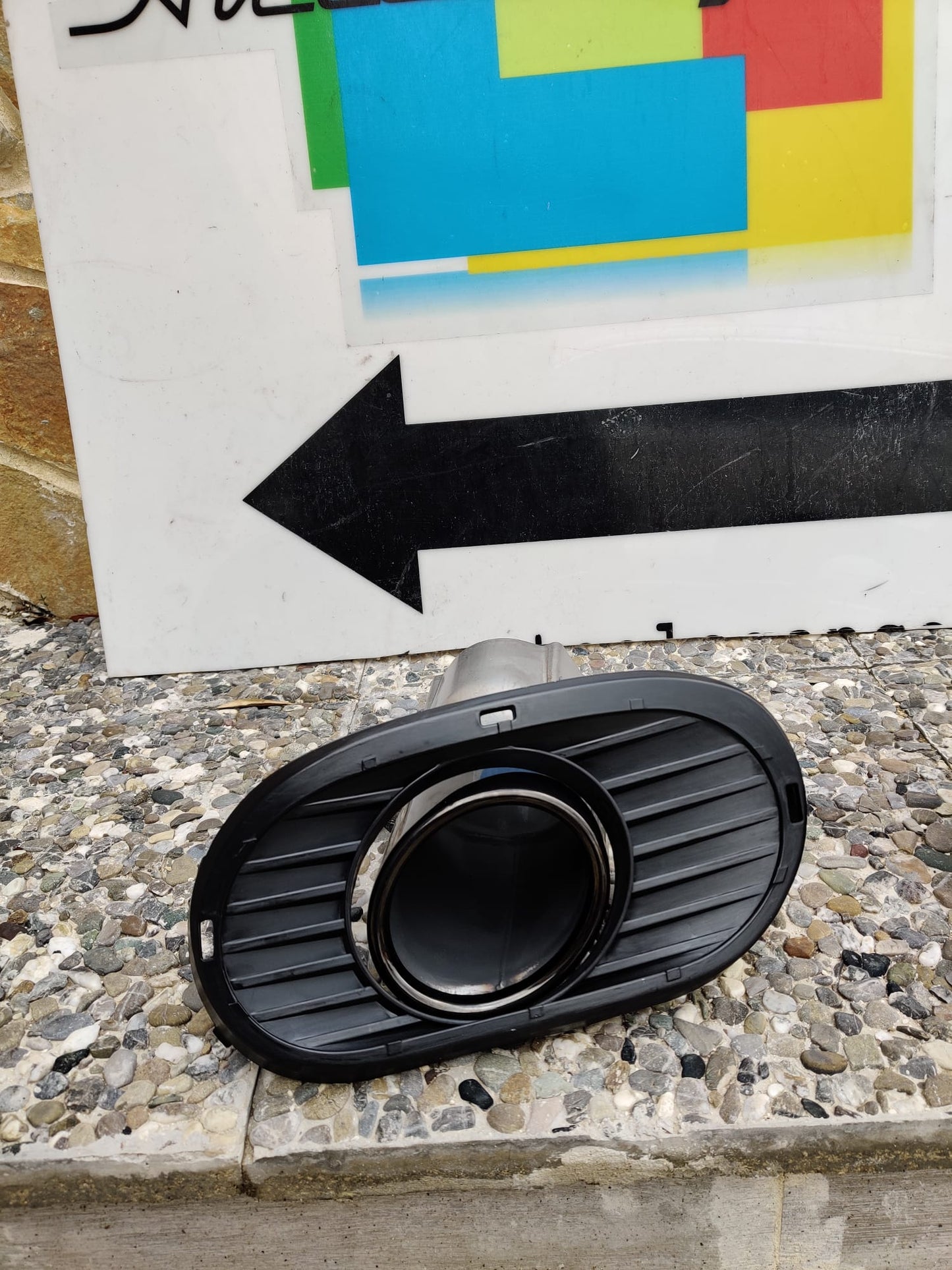 MERCEDES A W177 CLA W118 GLB GLA PAIR OF BLACK EXHAUST TIPPER AMG LOOK A35