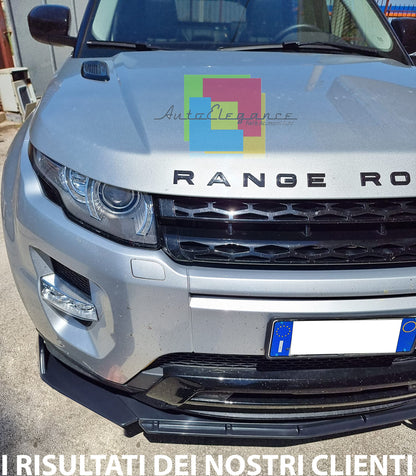 FRONT BUMPER SPOILER RANGE ROVER EVOQUE 2011-2015 ABS SPLITTER BLADE