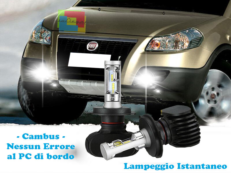 LAMPADE FENDINEBBIA LAMPEGGIO ISTANTANEO LED FIAT SEDICI 6000K CREE