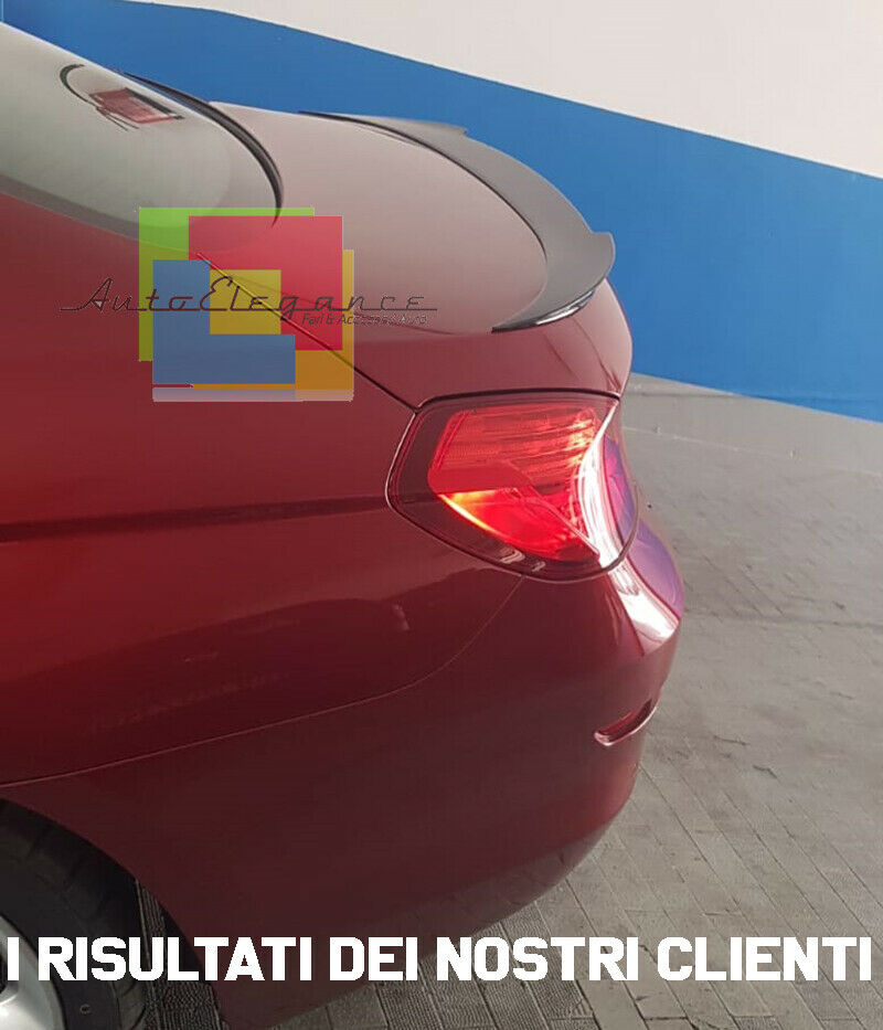 BMW SERIE 6 F13 CABRIO SPOILER POSTERIORE SUL COFANO IN ABS - LOOK M6 .-. AUTOELEGANCERICAMBI