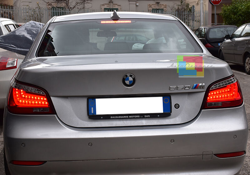 3D LED REAR LIGHTS FOR BMW 5 SERIES E60 2003-2007 RED LIGHTS LIGHTBAR .-